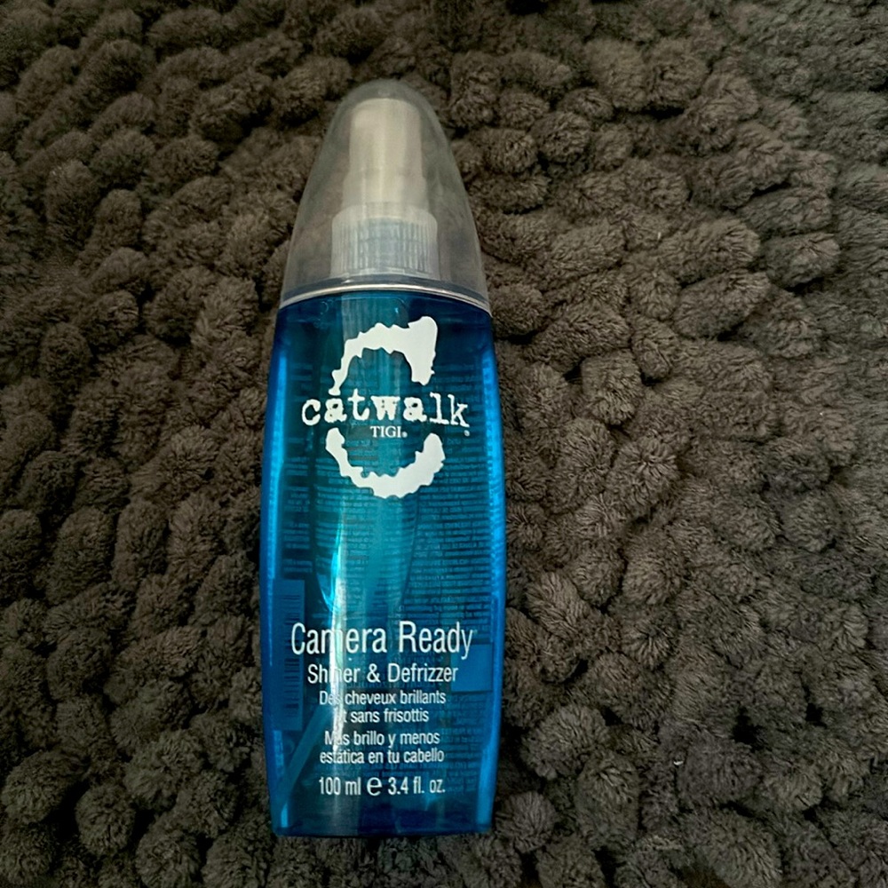 Tested once. Catwalk Camera Ready Shiner & Defrizzer